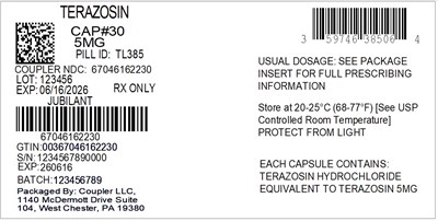 Label (59746 385 06 Terazosin 5mg 67046 1622 30)